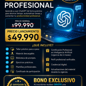 Taller Practico ChatGPT para Emprendedores y PYMES